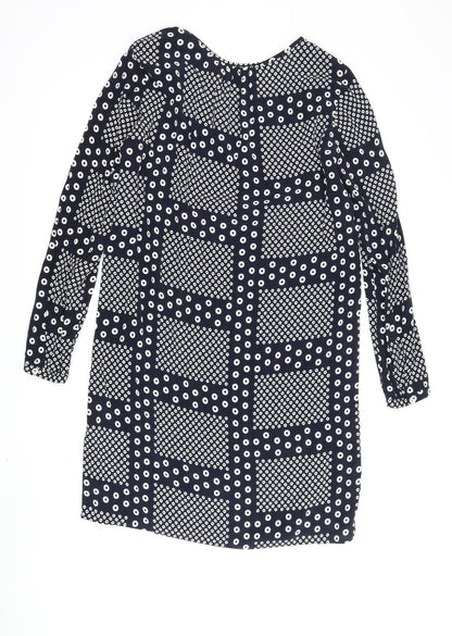 Marc O'Polo Women's Black Polka Dot Shift Dress Size 6