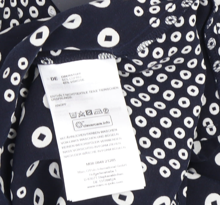 Marc O'Polo Women's Black Polka Dot Shift Dress Size 6