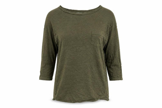 Womens UK Size S Whistles Green Basic T-Shirt