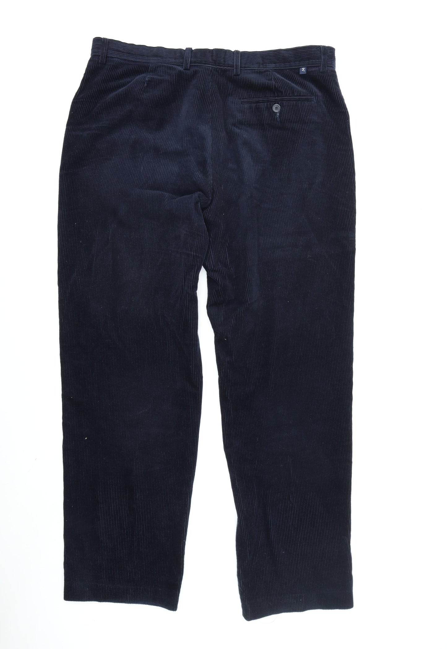 Farah Men's Blue Corduroy Trousers Size 36