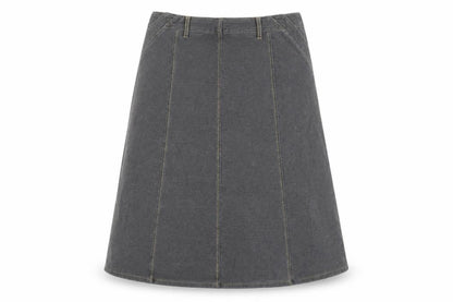 Womens UK Size L Cotton Traders A-Line  Skirt