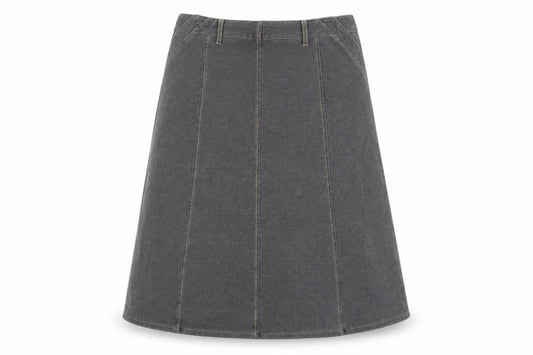 Womens UK Size L Cotton Traders A-Line  Skirt
