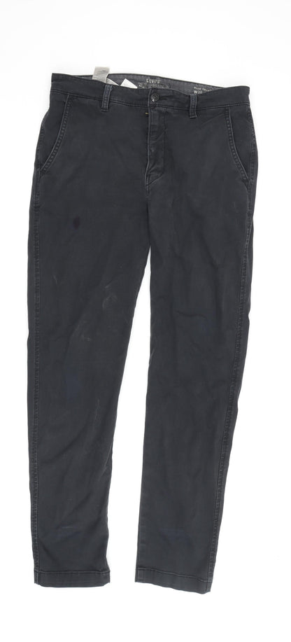 Levi's Men's Black Slim Tapered Jeans Size 30