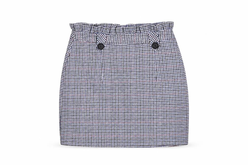 Womens UK Size 6 Topshop Straight & Pencil Tweed Skirt