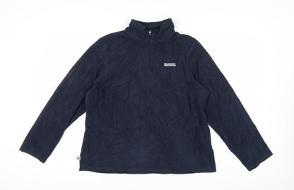 Regatta Women's Blue 1/2 Zip Pullover Sweatshirt Size 16