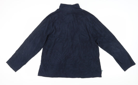 Regatta Women's Blue 1/2 Zip Pullover Sweatshirt Size 16