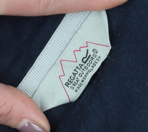 Regatta Women's Blue 1/2 Zip Pullover Sweatshirt Size 16