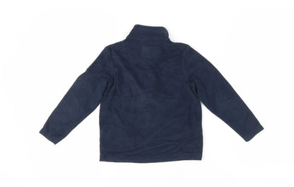 Regatta Boys Blue Fleece Sweatshirt, Size 6, 1/4 Zip Casual