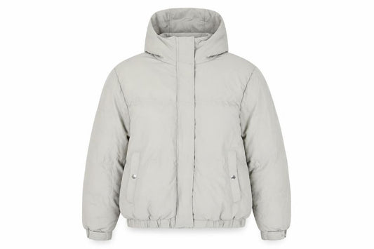 Womens UK Size 16 Brave Soul Beige Puffer Jacket