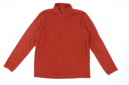 Mens UK Size L Mountain Warehouse Red Pullover Sweatshirt