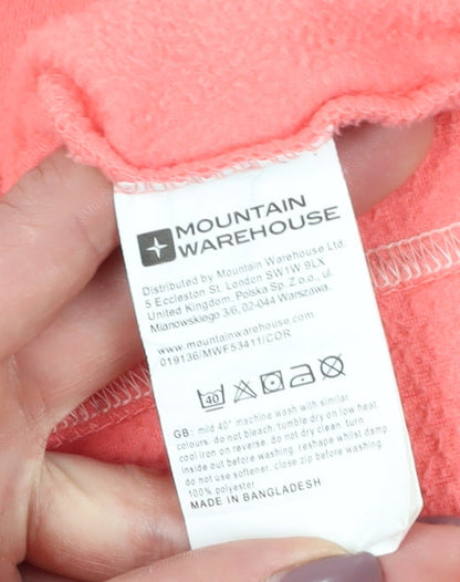 Womens UK Size 14 Mountain Warehouse Pink Pullover Sweatshirt