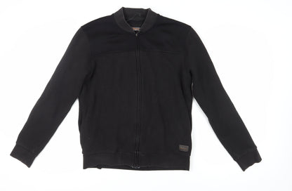 Mens UK Size L Ben Sherman Black Full Zip Sweatshirt