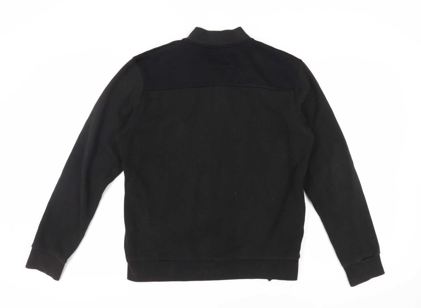 Mens UK Size L Ben Sherman Black Full Zip Sweatshirt