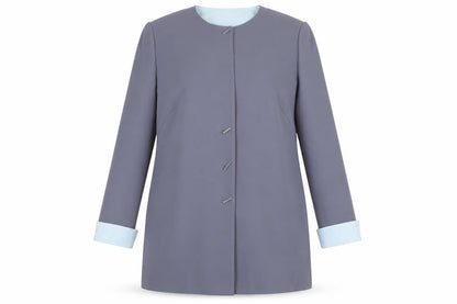Womens UK Size L Jacques Vert Regular Blue Blazer
