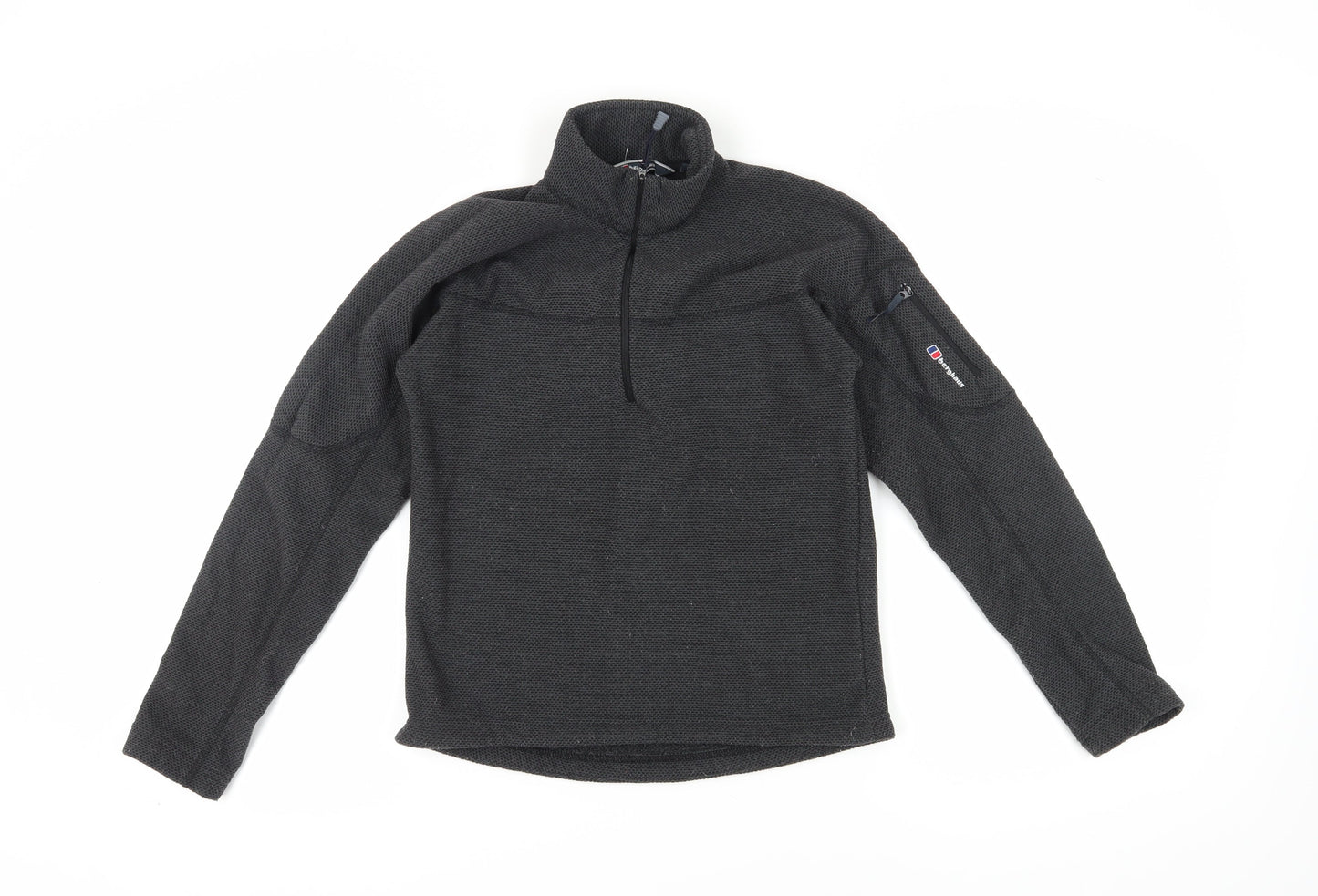 Berghaus Women's Black Long Sleeve 1/4 Zip Sweatshirt