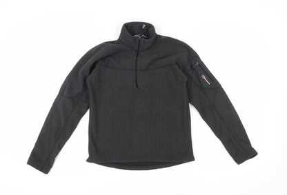 Berghaus Women's Black Long Sleeve 1/4 Zip Sweatshirt