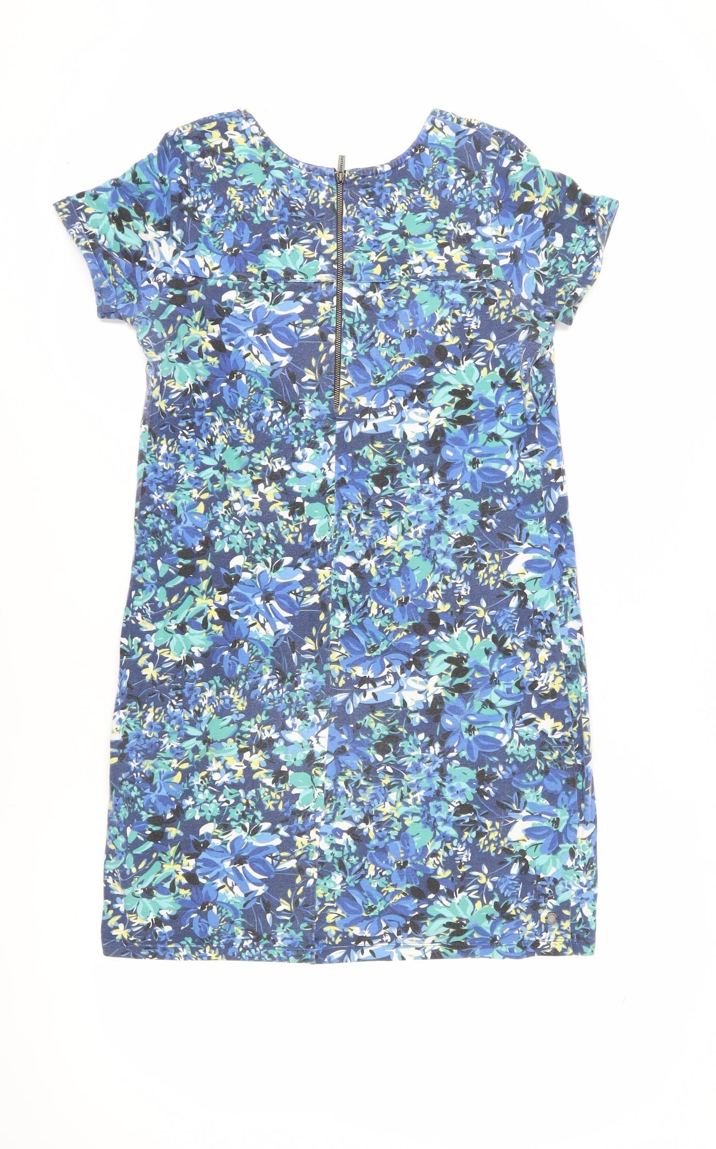FatFace Women's Blue Floral Shift Dress Size 10