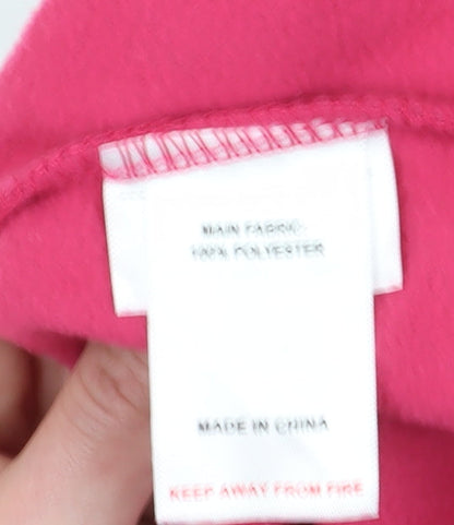 Peter Storm Women's Pink Fleece V-Neck Pullover