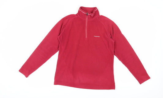 Craghoppers Women's Red Pullover Sweatshirt Size 10