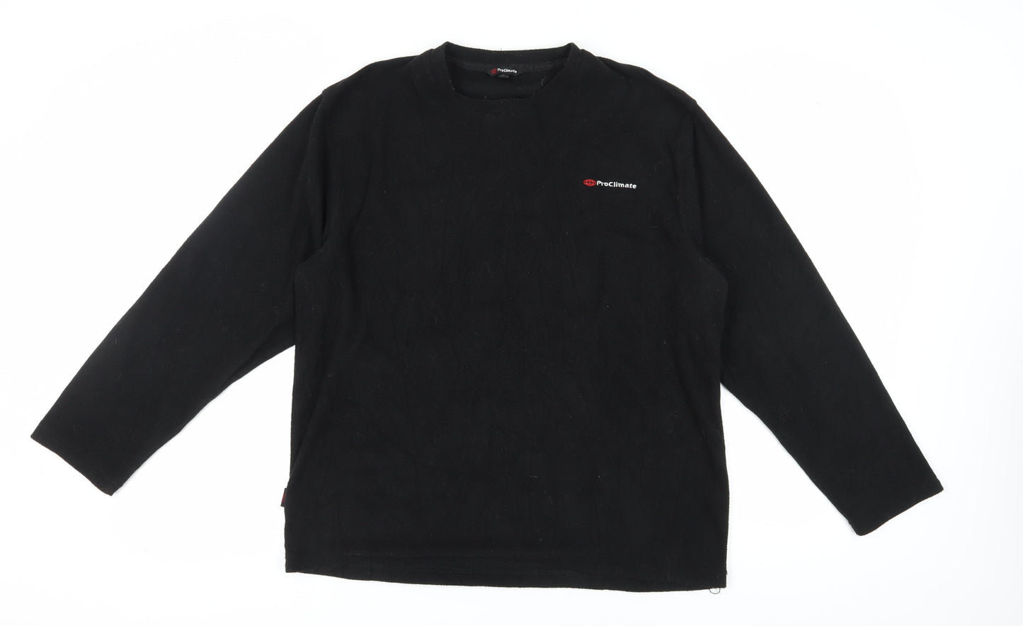 ProClimate Men’s Black Pullover Sweatshirt L