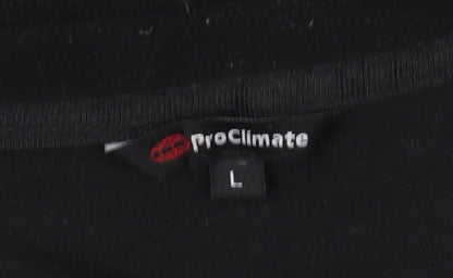 ProClimate Men’s Black Pullover Sweatshirt L