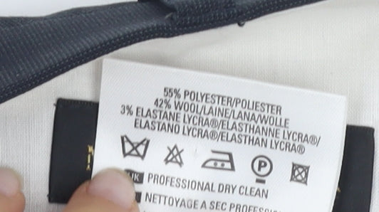 Marks and Spencer Men Blue Dress Pants 40 Regular