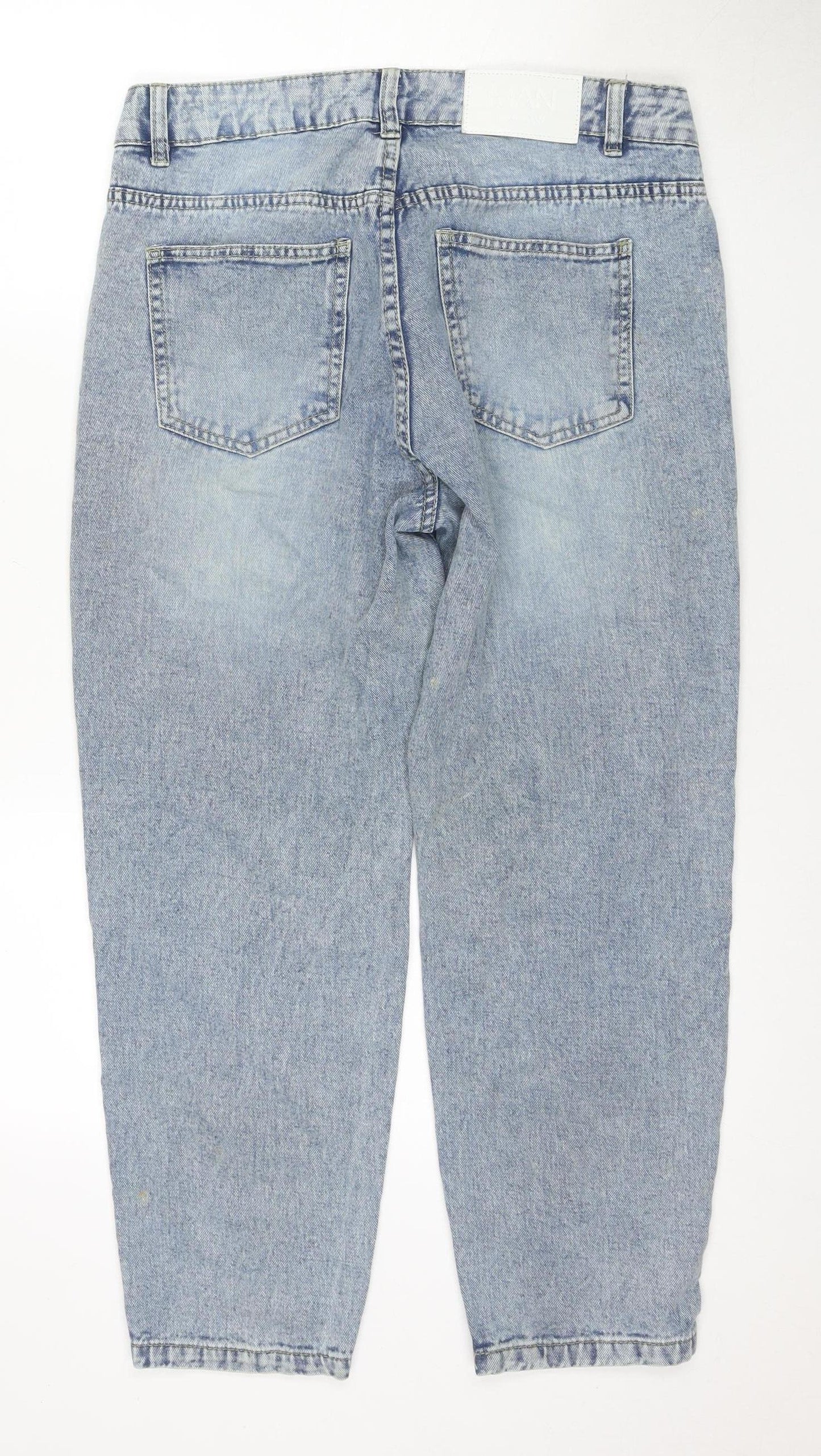 Mens UK Size 30 boohooMAN Regular Fit  Blue Jeans