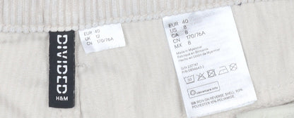 H&M Unisex Beige Jogger Trousers Size 8