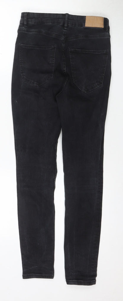 Zara Women's Black Skinny Jeans Size 8