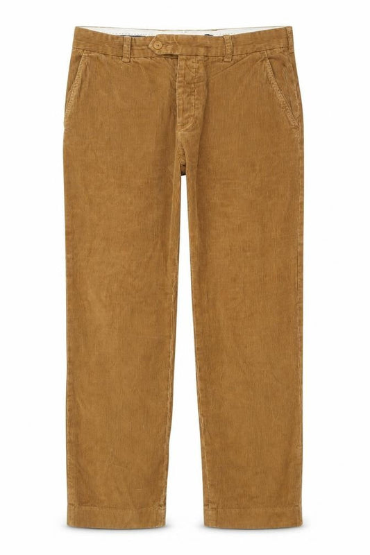 Unisex Adultss UK Size 34 French Connection Regular Fit Casual Brown Trousers
