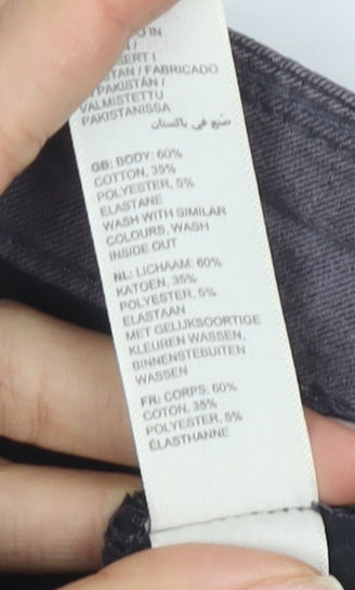 Fat Face Women's Grey Jeans Size 12 Regular Fit