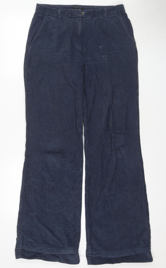 Womens UK Size 12 Sisley   Blue Trousers