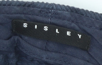 Womens UK Size 12 Sisley   Blue Trousers