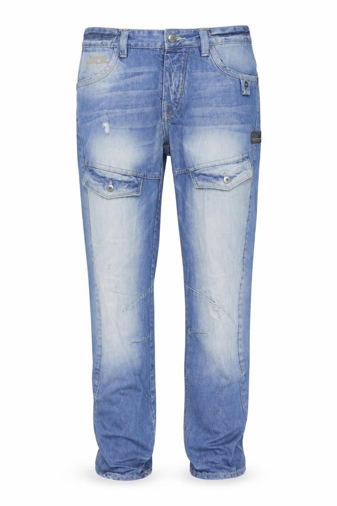 Mens UK Size 30/32 JACK & JONES  Straight Blue Jeans