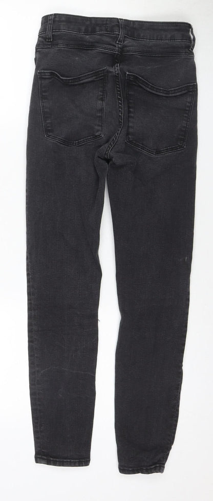 Zara Women's Black Skinny Jeans Size 8 Regular Fit