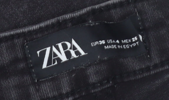 Zara Women's Black Skinny Jeans Size 8 Regular Fit