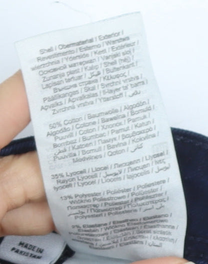 Jack & Jones Men's Blue Skinny Jeans, Size 31,32, Dark Wash