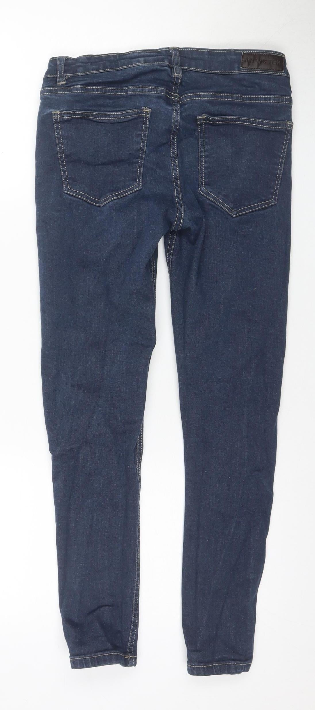 Hang Ten Women's Blue Skinny Jeans, Size M, Stretch