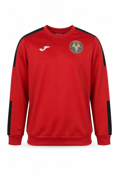 Joma Men's Red Pullover Sports Sweatshirt, Size S