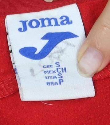 Joma Men's Red Pullover Sports Sweatshirt, Size S