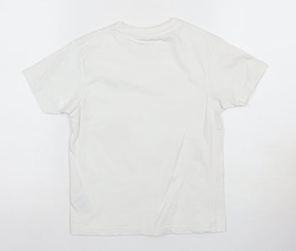 McKenzie Boys White T-Shirt 8-10 Years Casual Cotton