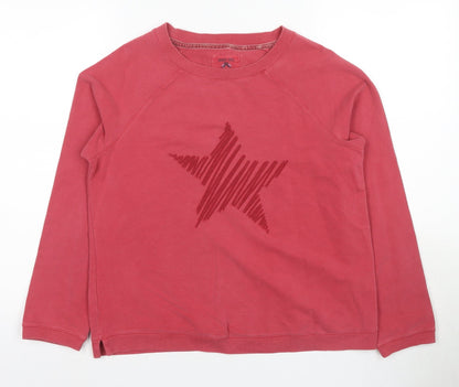 Eight One Women's Red Star Jersey T-Shirt Size 8
