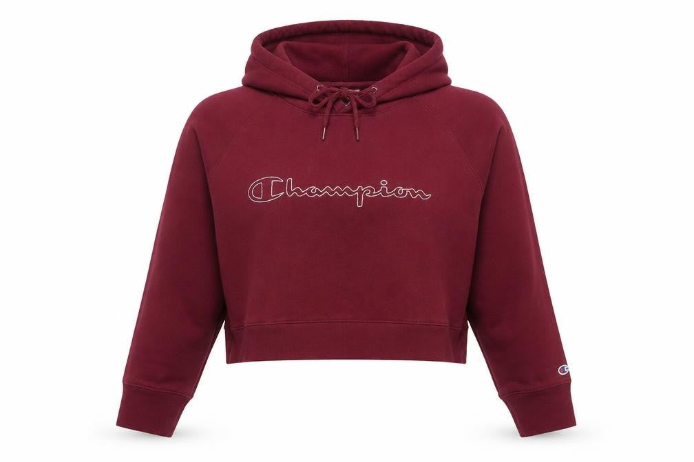 Womens UK Size XL Champion Red Pullover Hoodie