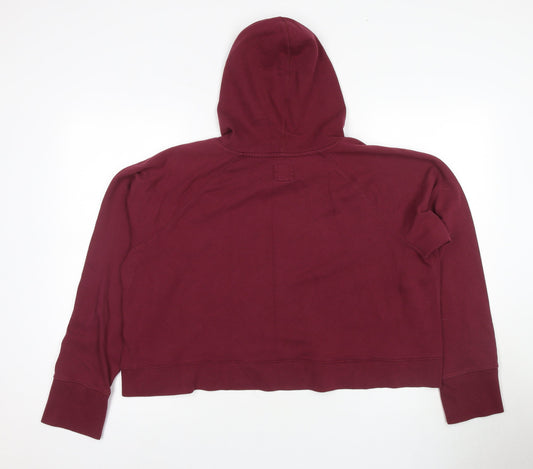 Champion Women's Red Pullover Hoodie XL - Logo, Comfortable