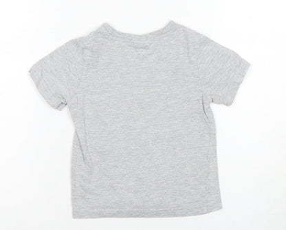 Marvel Boys Grey Captain America Avengers T-Shirt 3-4 Years