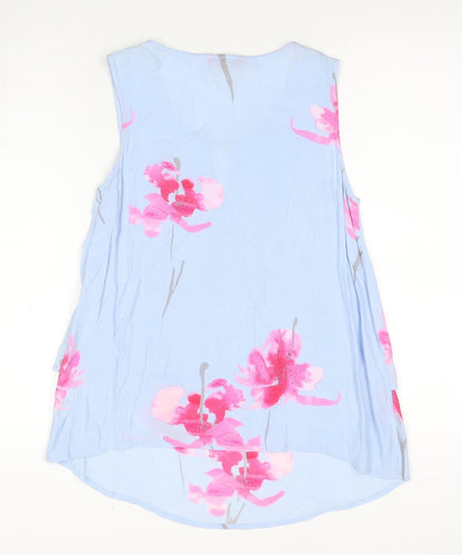 Womens UK Size XS Joules Blue Camisole Tank