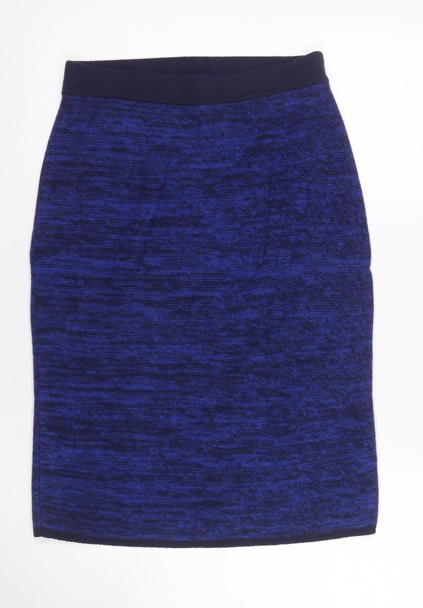 Womens UK Size S Jigsaw Straight & Pencil Knit Skirt