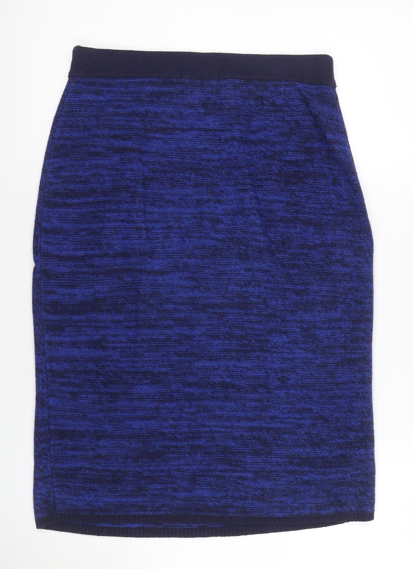 Womens UK Size S Jigsaw Straight & Pencil Knit Skirt