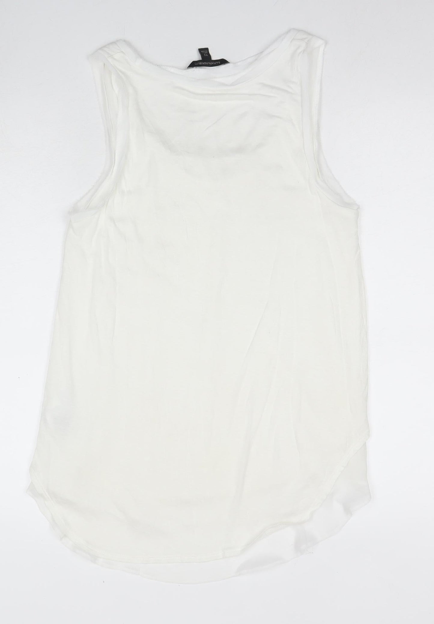 Banana Republic Women's White XS Modal Tank Top