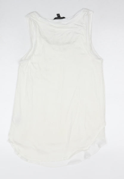 Banana Republic Women's White XS Modal Tank Top